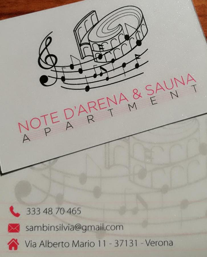 Note D'Arena & Sauna Apartment ヴェローナ エクステリア 写真